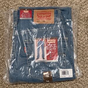 Levi's Slim Fit Stretch Jeans - Light Blue